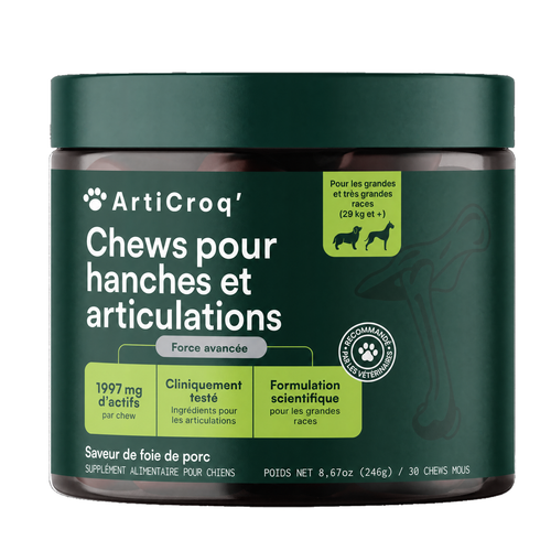 Friandises Hanches & Articulations pour grandes races
